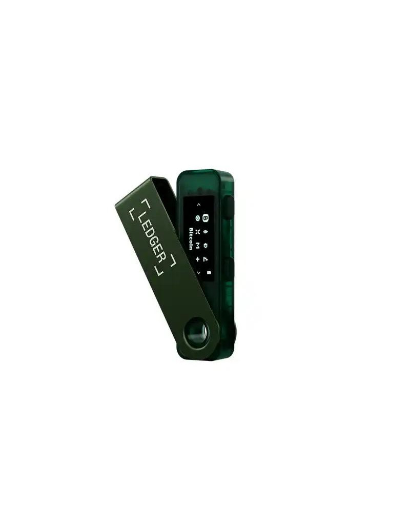 Kripto novčanik Ledger Nano S PLUS Emerald green - 1 Kripto novčanik Ledger Nano S PLUS Emerald green - 1