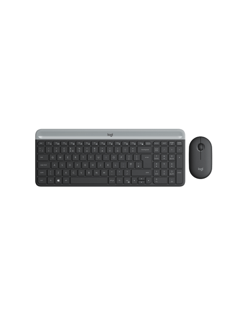 Tastatura + Mis Logitech MK470 YU Slim Wireless 920-009264 - 1 Tastatura + Mis Logitech MK470 YU Slim Wireless 920-009264 - 1