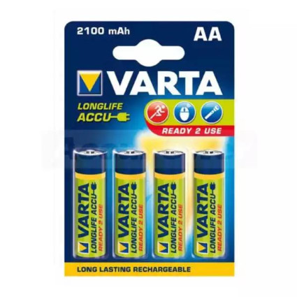 Punjiva baterija Varta AA HR06 2100mAh 1/4  - 1