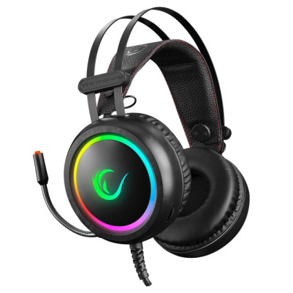Slušalice sa mikrofonom Rampage Stormy 7.1 USB crna  - 1