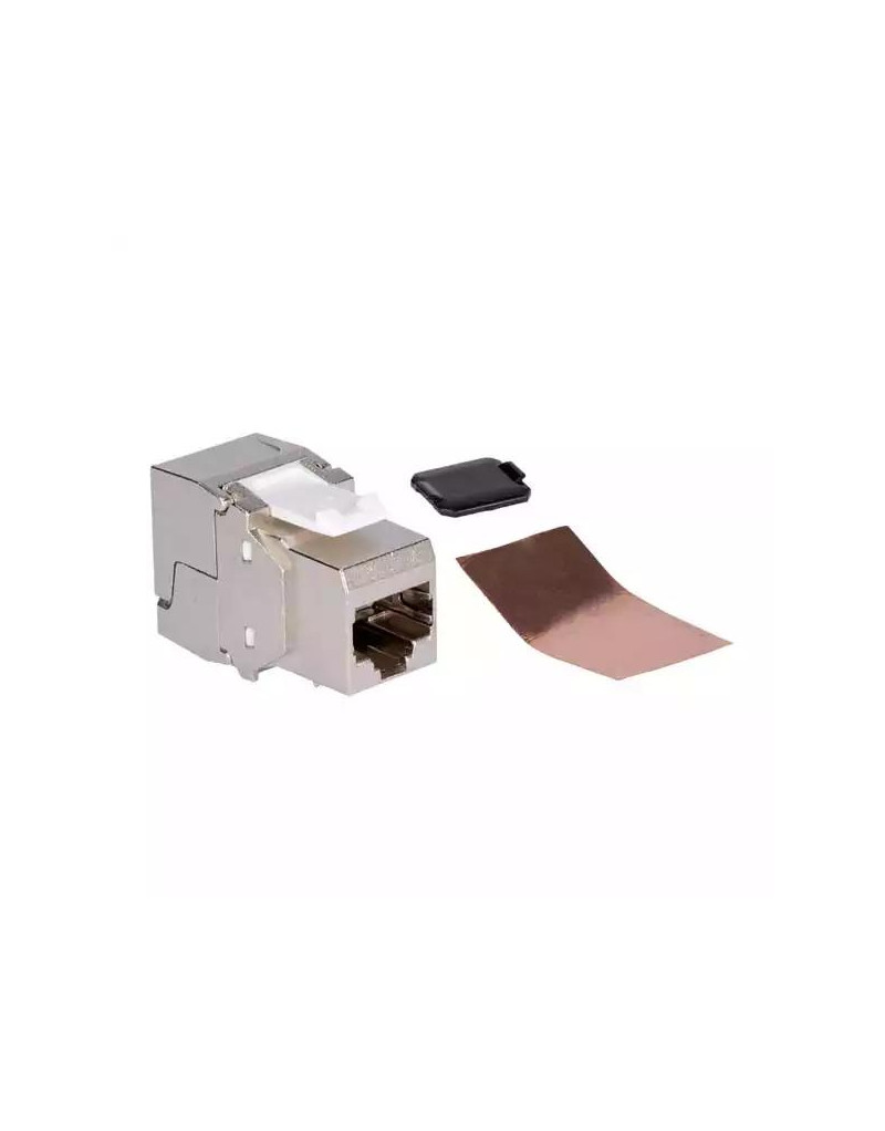 Modul RJ-45 kat- 6A 10G STP HSEMRJ6GWT Schrack - 1 Modul RJ-45 kat- 6A 10G STP HSEMRJ6GWT Schrack - 1