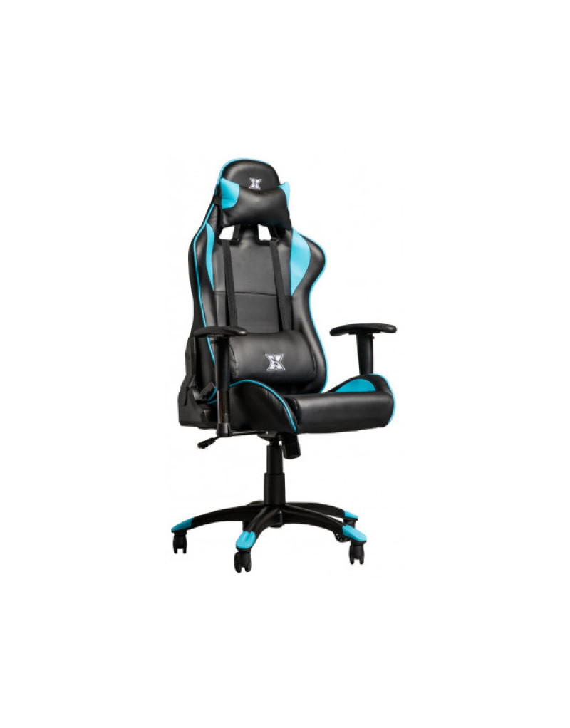 Stolica gaming Serioux X-GC01-2D-B crna/plava  - 1