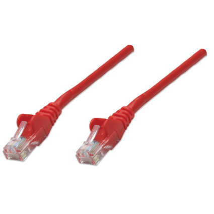LAN UTP kabl intellinet 342155 Cat6 CCA/Crveni/1,5m  - 1