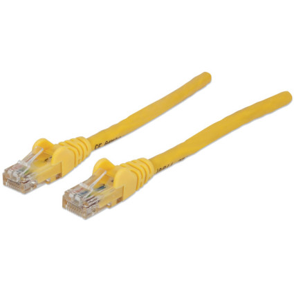 LAN UTP kabl intellinet 342360 Cat6 CCA/Žuti/2m  - 1