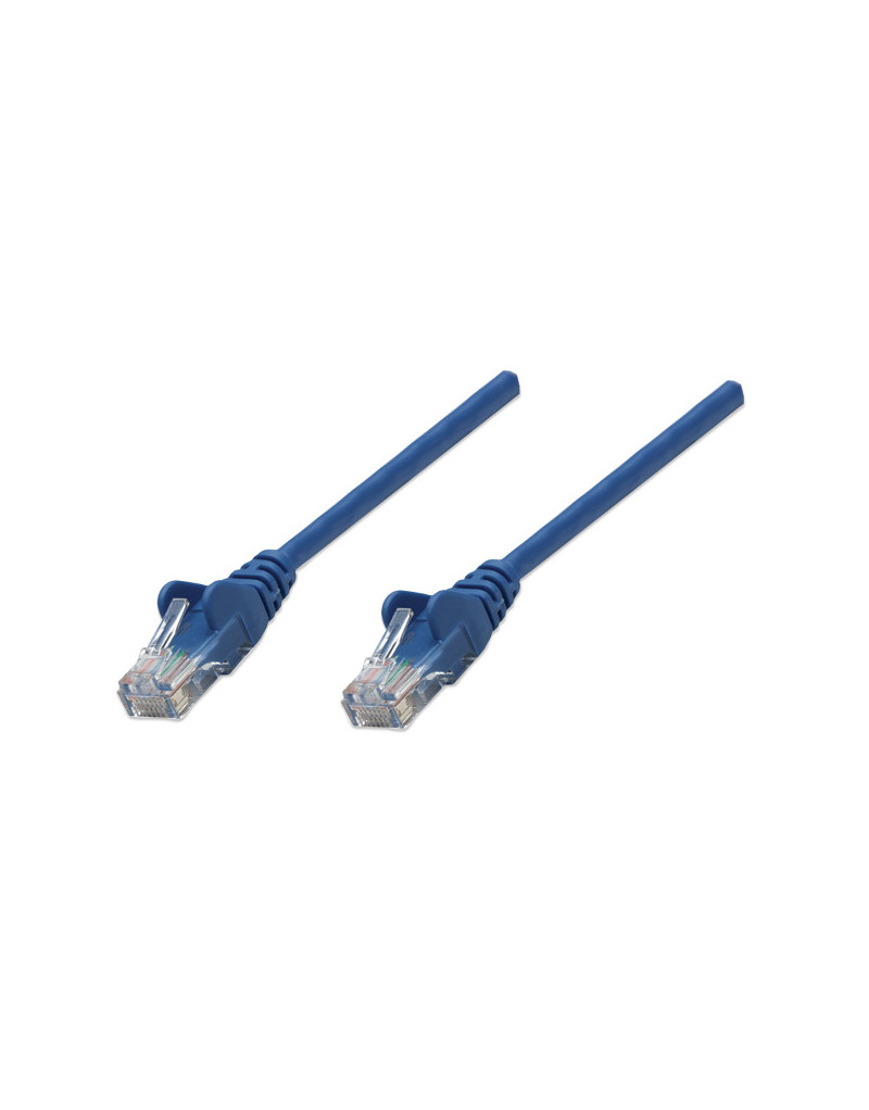 LAN UTP kabl intellinet 342575 Cat6 CCA/Plavi/1m - 1 LAN UTP kabl intellinet 342575 Cat6 CCA/Plavi/1m - 1