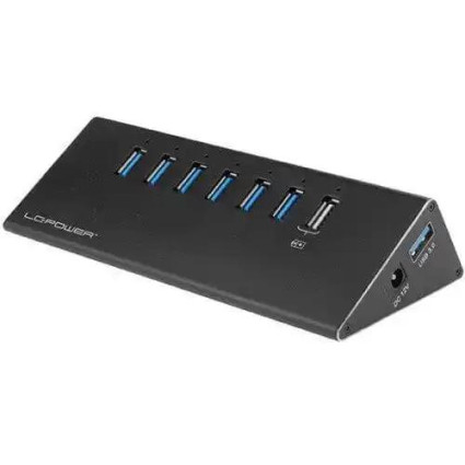 USB Hub 3-0 LC Power LC-HUB-ALU-2B-7  - 1