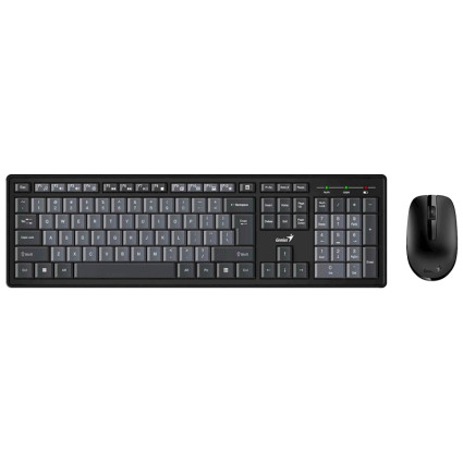 Smart KM-8200 Wireless USB US crna tastatura + miš GENIUS - 1