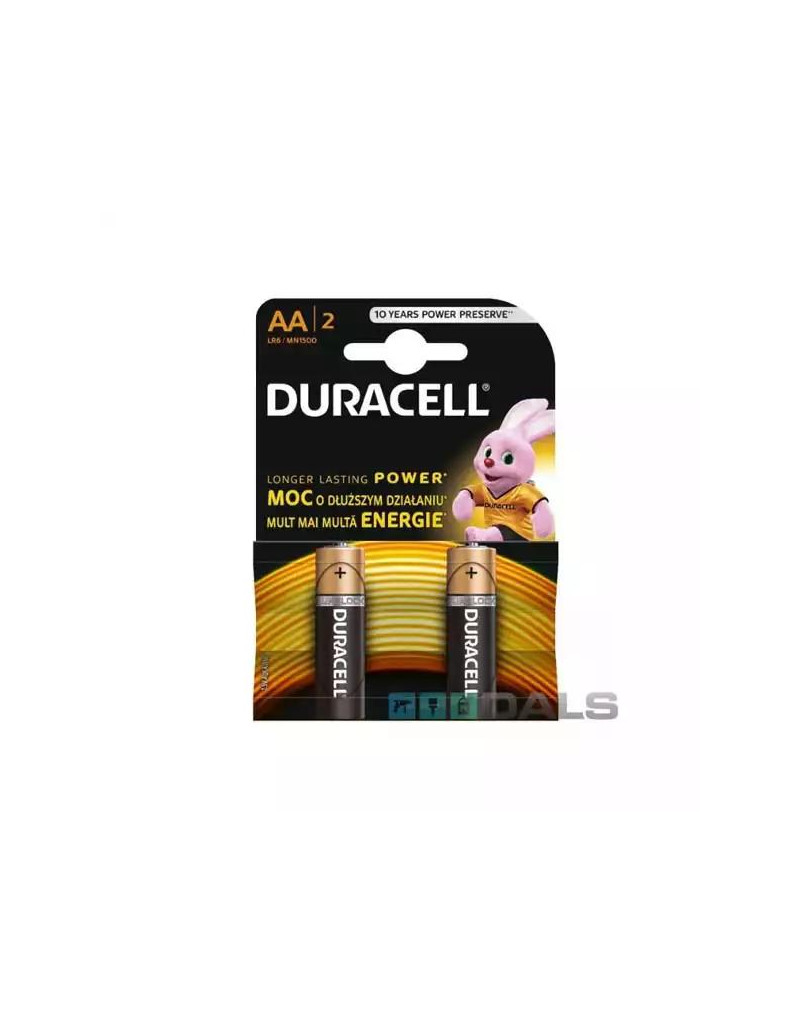 Baterija Duracell Basic LR6 AA -pak 2 kom-, nepunjiva  - 1