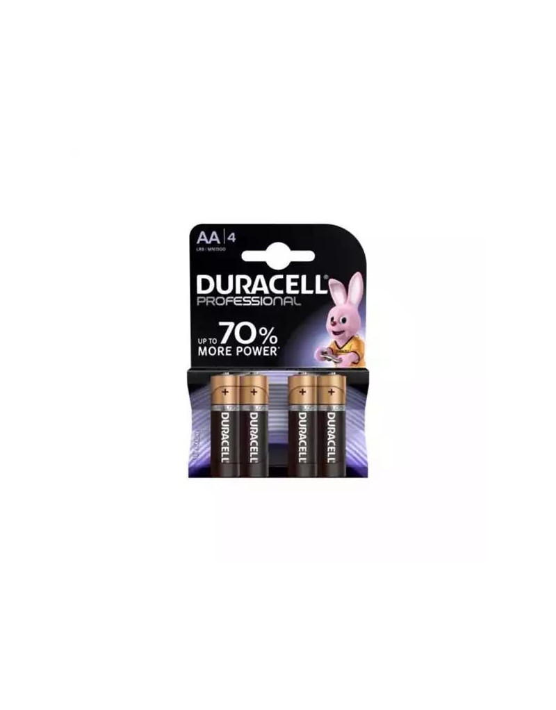 Baterija Duracell Prof AA -pak 4 kom-, nepunjiva  - 1