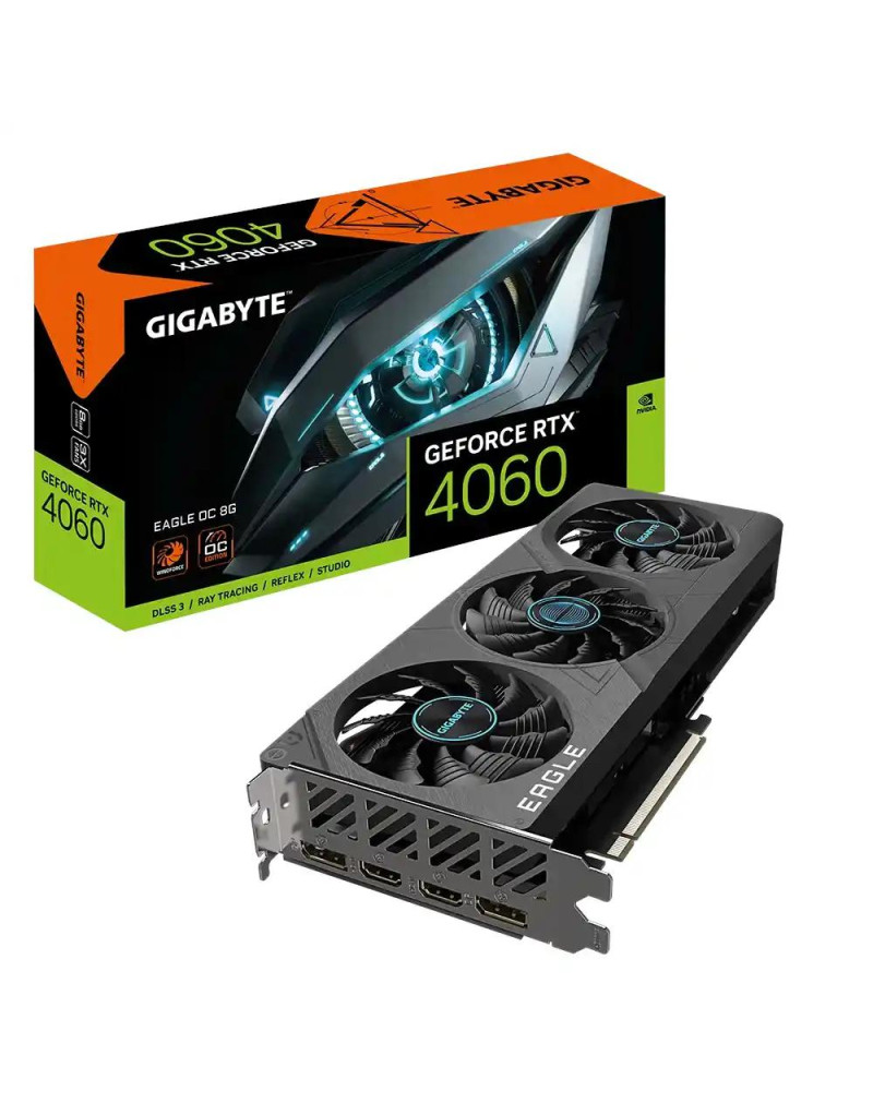 Grafička karta Gigabyte GV-N4060EAGLEOC-8GD  - 1