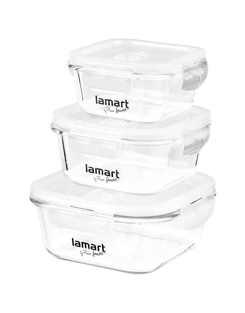 LT6012 set kutija za odlaganje hrane LAMART - 6 LT6012 set kutija za odlaganje hrane LAMART - 6