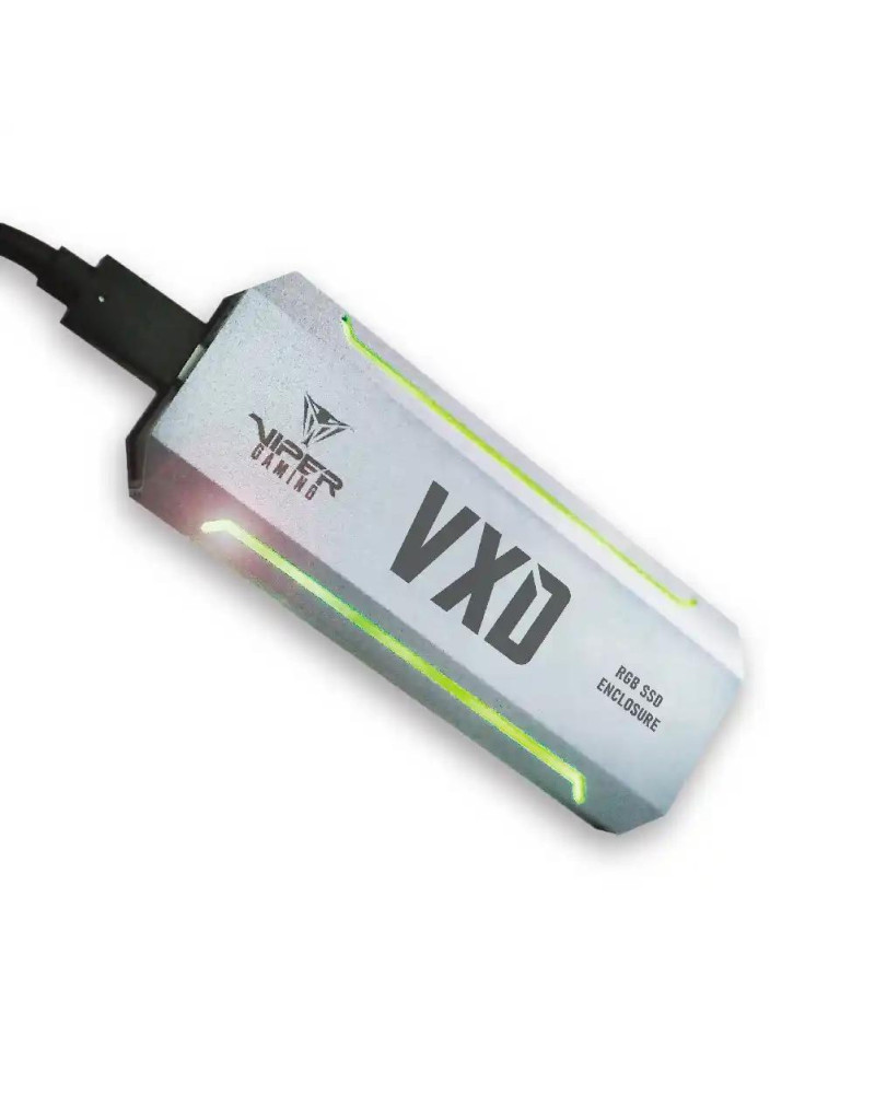 Externo kućište za M-2 NVME/SATA Patriot 3-2 Tip C/USB A RGB PV860UPRGM - 1 Externo kućište za M-2 NVME/SATA Patriot 3-2 Tip C/USB A RGB PV860UPRGM - 1