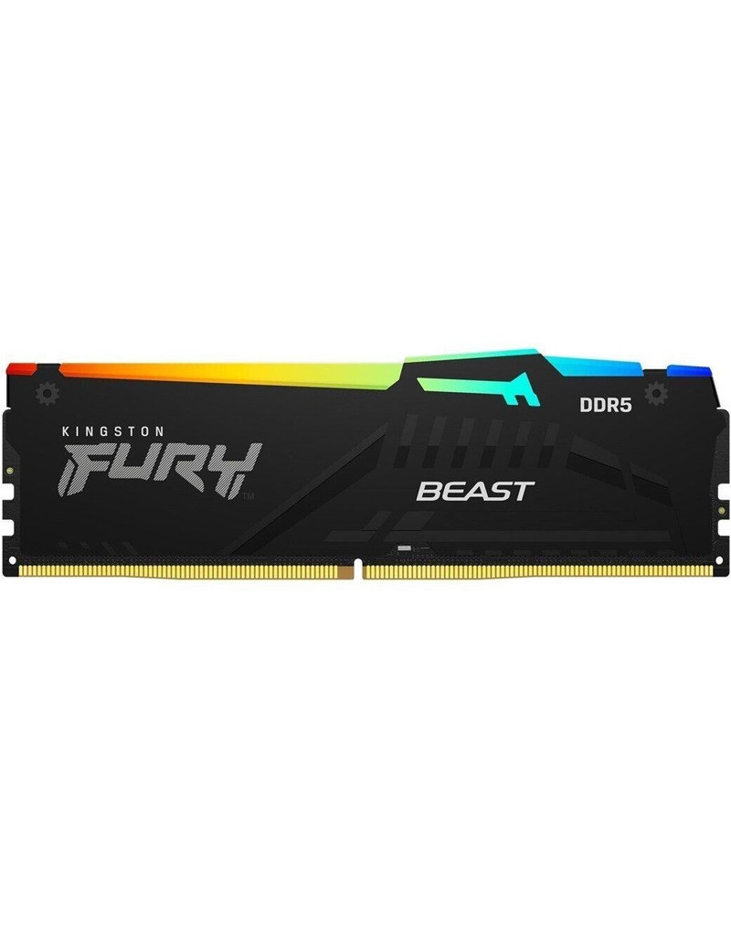 DIMM DDR5 16GB 6800MT/s KF568C34BBEA-16 FURY Beast Black RGB EXPO KINGSTON - 3