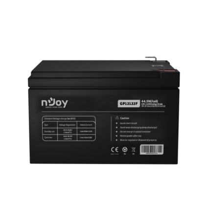 GP12122F baterija za UPS 12V 12Ah (BTVACATBDTE2FCW01B) NJOY - 2