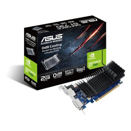 nVidia GeForce GT 730 2GB 64bit GT730-SL-2GD5-BRK grafička karta ASUS - 9