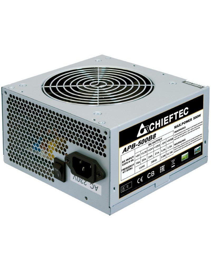 APB-500B8 500W VALUE 80Plus White napajanje bulk CHIEFTEC - 3