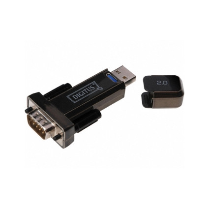 Adapter USB 2.0 tip A (M) - Serijski port (RS-232) 9pin (M) crni DA-70156 DIGITUS - 4