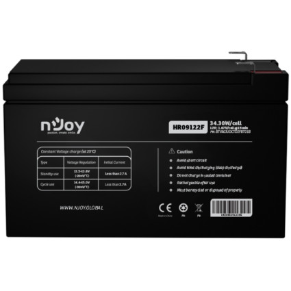 HR09122F baterija za UPS 12V 38.31W/cell (BTVACIUOCTD2FBT01B) NJOY - 2