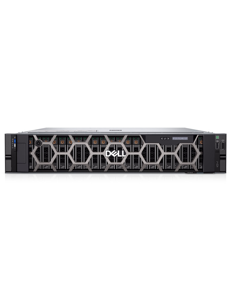 PowerEdge R7615 EPYC 9124 16C 4x16GB H755 2x480GB SSD RI 1100W (1+1) 3yr NBD + šine za rack DELL - 1