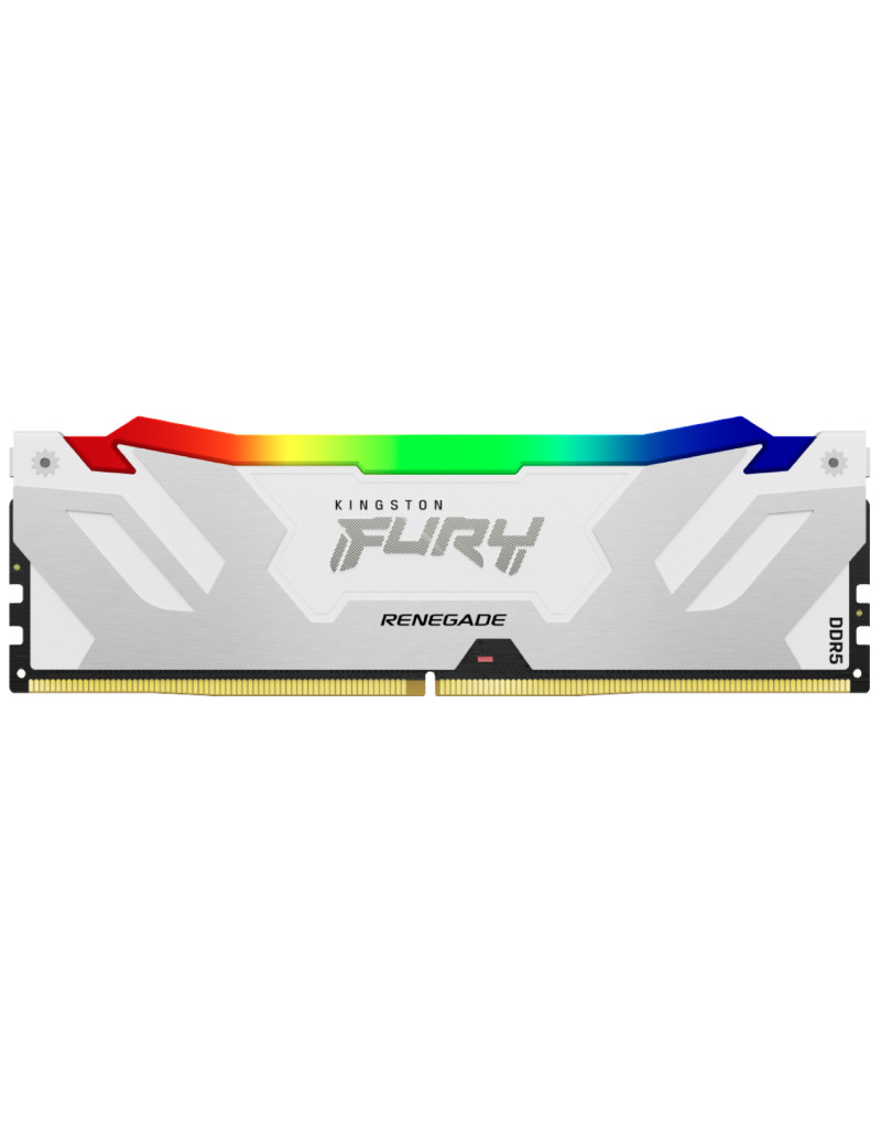 DIMM DDR5 16GB 7600MT/s KF576C38RWA-16 FURY Renegade Silver/White RGB XMP KINGSTON - 2