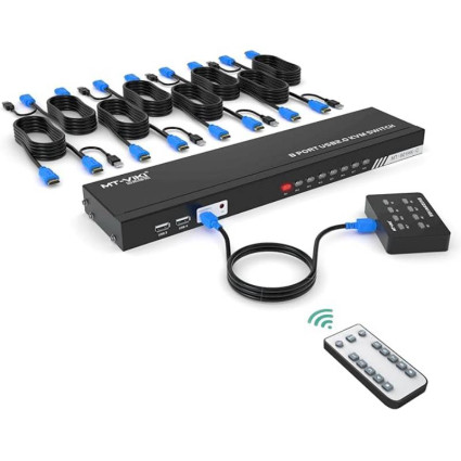 HDMI KVM Switch 8-port MT-Viki - 2