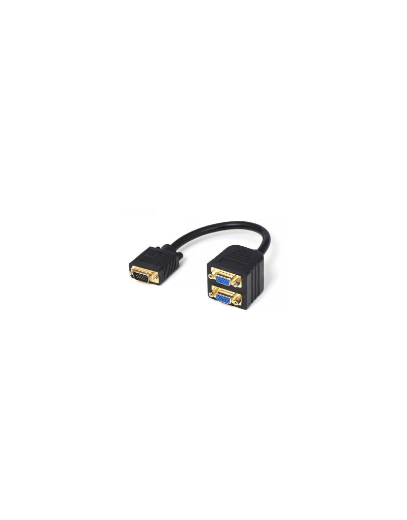 Adapter VGA - VGA M/2F (spliter) crni FAST ASIA - 3