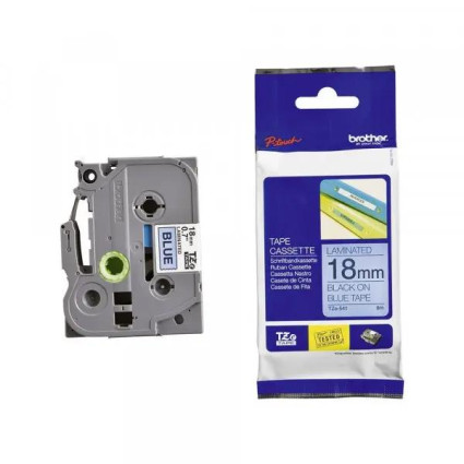 Brother traka, TZE541 18mm B/Blue  - 1