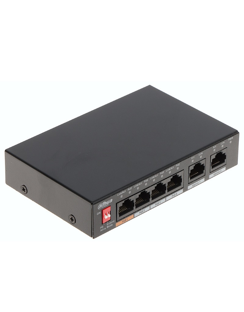 PFS3006-4ET-60-V2 4port PoE switch DAHUA - 4