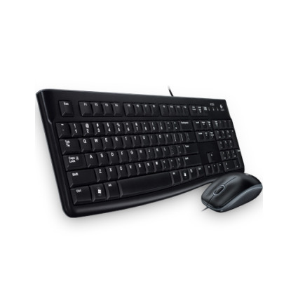 MK120 Desktop USB YU tastatura + USB miš Retail LOGITECH - 1