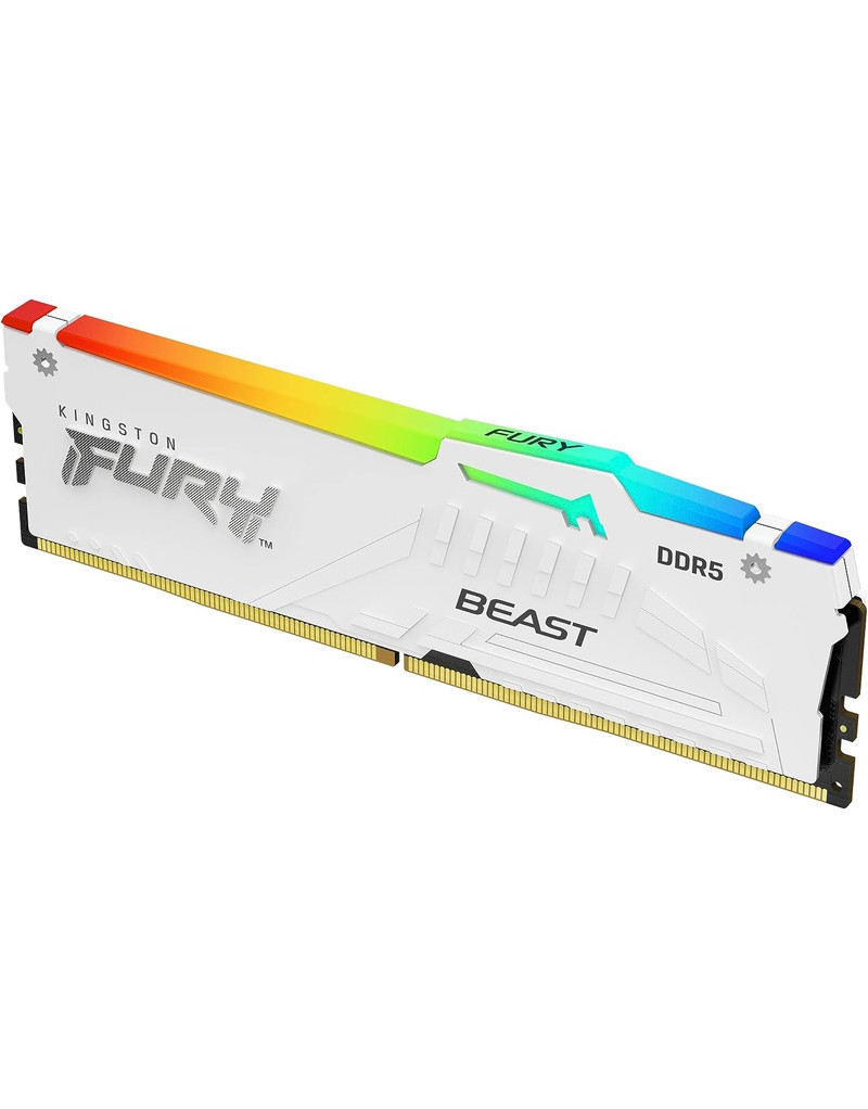 DIMM DDR5 16GB 6000MT/s KF560C30BWA-16 FURY Beast White XMP KINGSTON - 1