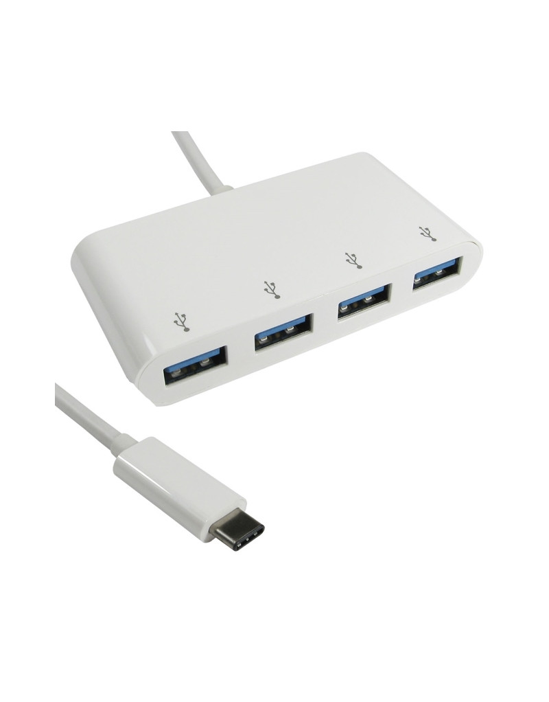 USB 3.1 tip C HUB 4port beli E-GREEN - 1 USB 3.1 tip C HUB 4port beli E-GREEN - 1