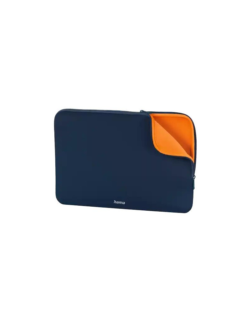 Torba za Laptop 13-3 Hama Neoprene/plavo narandžasta  - 1