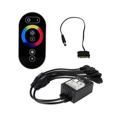 Rampage FC-PH-QHOH SATA Kontroler ventilatora 5 kanalni RGB Lighting  - 1
