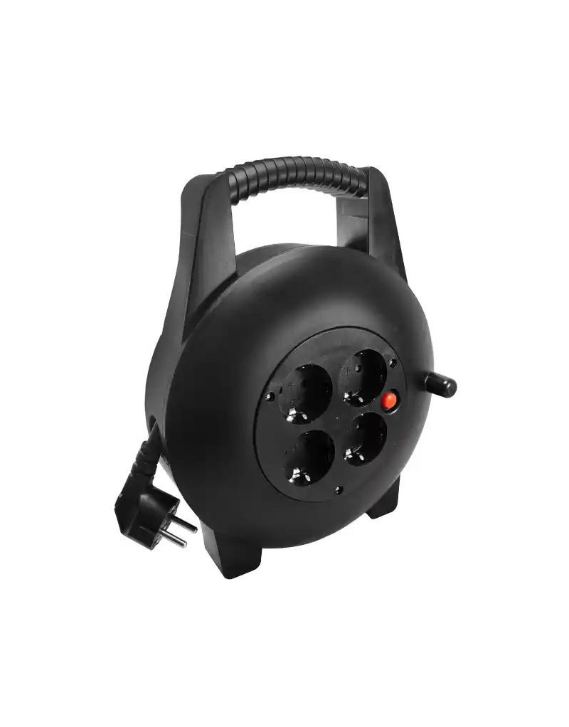 Produžni kabal na namotaju Prosto HJR4-10-P 10m 1-5mm2/IP20/4 utičnice - 1 Produžni kabal na namotaju Prosto HJR4-10-P 10m 1-5mm2/IP20/4 utičnice - 1