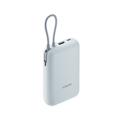 Power Bank 10000mAh (Integrated Cable) Ice Blue (BHR9073GL) XIAOMI - 1