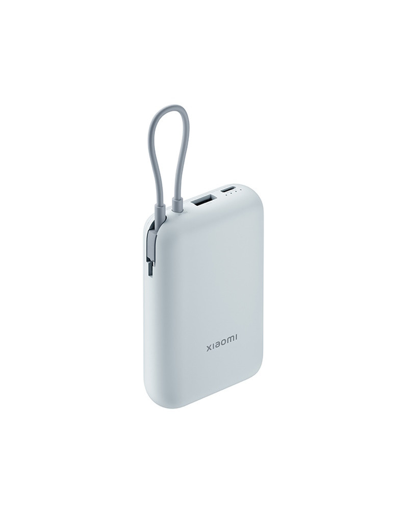 Power Bank 10000mAh (Integrated Cable) Ice Blue (BHR9073GL) XIAOMI - 1