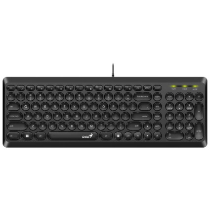 Slimstar Q200 USB YU crna tastatura GENIUS - 1