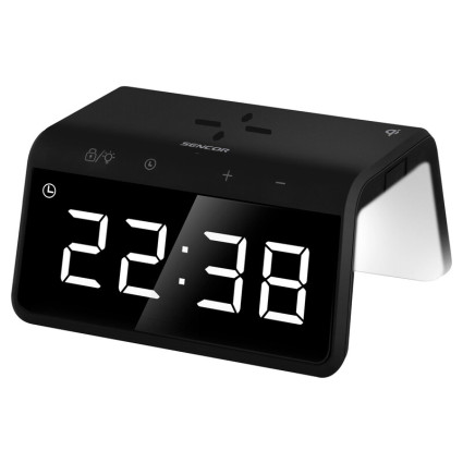 FM radio alarm sa bežičnim punjačem SENCOR SDC 7900 Qi  - 1