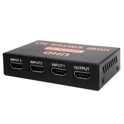 HDMI switch 3x1 4K/2K aktivni Linkom  - 1