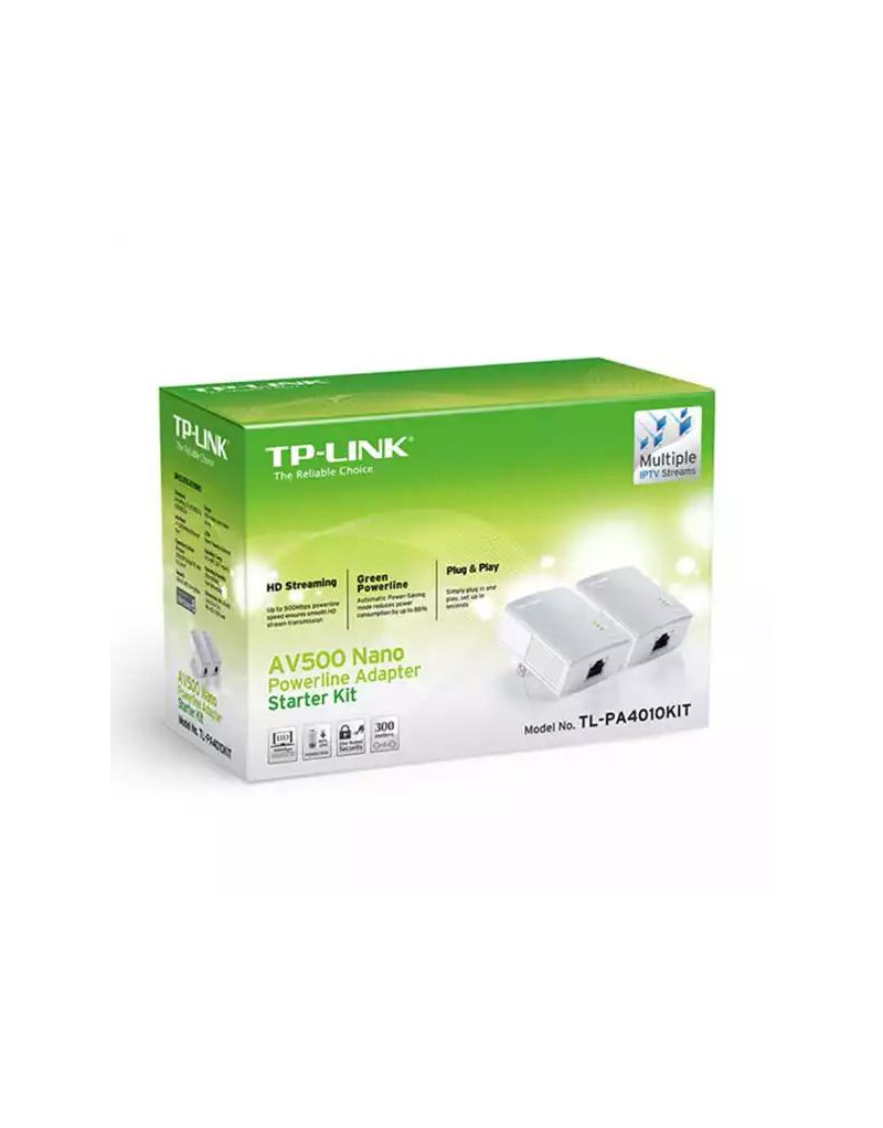 Powerline Ethernet Adapter TP-Link TL-PA4010PKIT  - 1