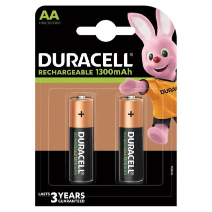 Punjiva baterija Duracell AA 1300 mAh Punjiva/2/1 pak  - 1