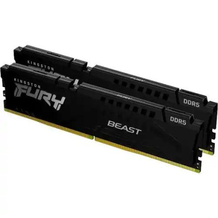 Memorija DDR5 64GB -2x32GB- 6000MHz Kingston Fury Beast KF560C30BBEK2-64  - 1