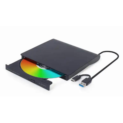 Eksterna optika DVD-USB-03 Gembird Tip C crni  - 1