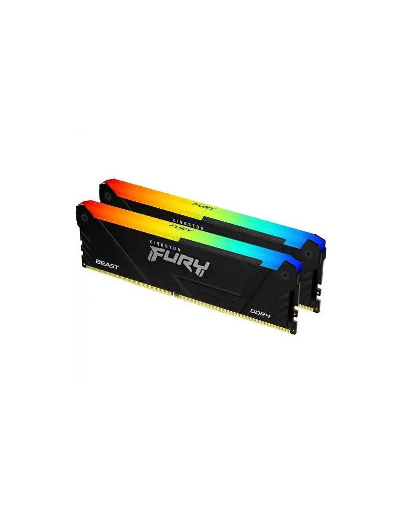 Memorija DDR4 32GB 3200MHz Kingston Fury Beast RGB  KF432C16BB12AK2/32  - 1