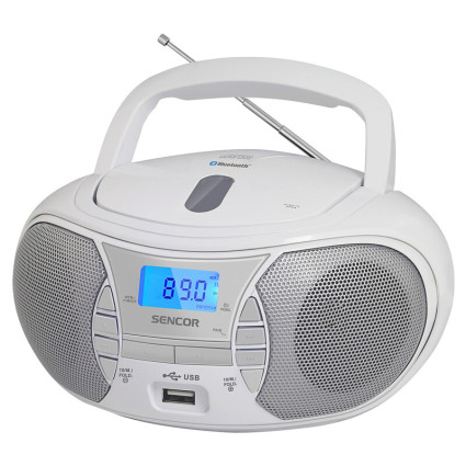 Radio CD Player SENCOR SPT 2700 WH S CD/MP3/USB/BT  - 1