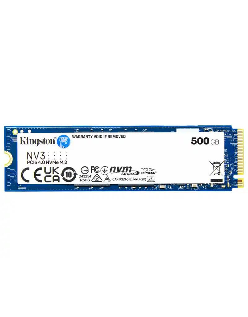 SSD M-2 NVME 500GB Kingston SNV3S/500G 5000MBs/3000MBs  - 1