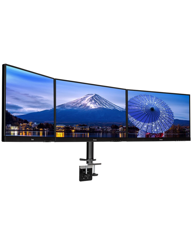 Simple and functional triple desktop arm - 1 Simple and functional triple desktop arm - 1