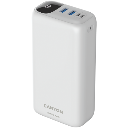  CANYON PB - 301, Power bank 30000mAh Li-poly battery, Input Micro: DC5V/2A,...  - 2