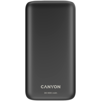 CANYON power bank PB-301 LED 30000 mAh PD 20W QC 3 0 Black  - 1