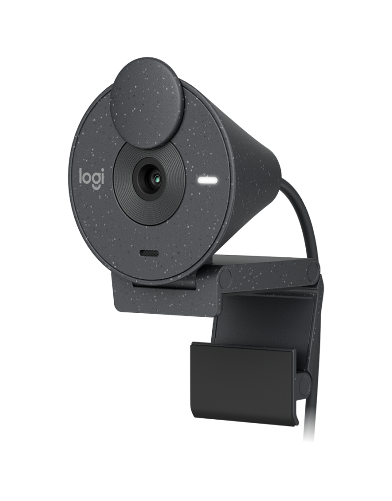LOGITECH Brio 300 Full HD webcam - GRAPHITE - USB - 1 LOGITECH Brio 300 Full HD webcam - GRAPHITE - USB - 1